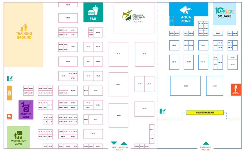 Floorplans PetExpo 2024   Floorplan Petexpo2024 800x501 